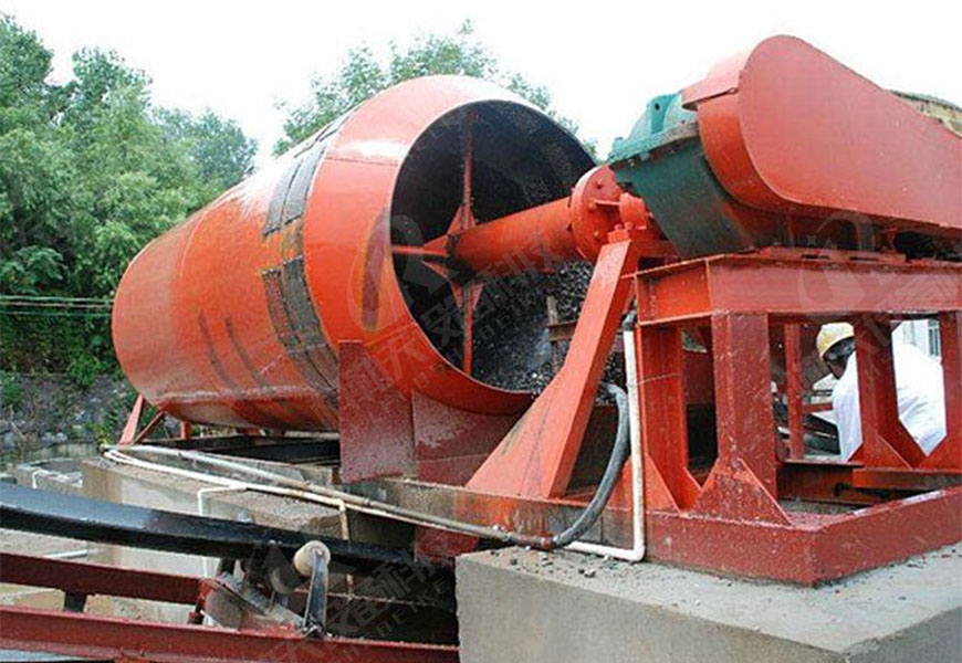 滾筒洗砂機